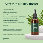 Vitamin D3 + K2 blend